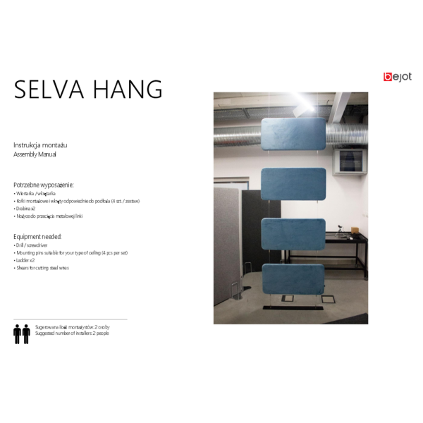 Selva hang - Montageanleitung